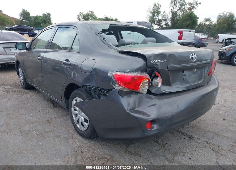 2009 TOYOTA COROLLA VIN: JTDBL40E299047137