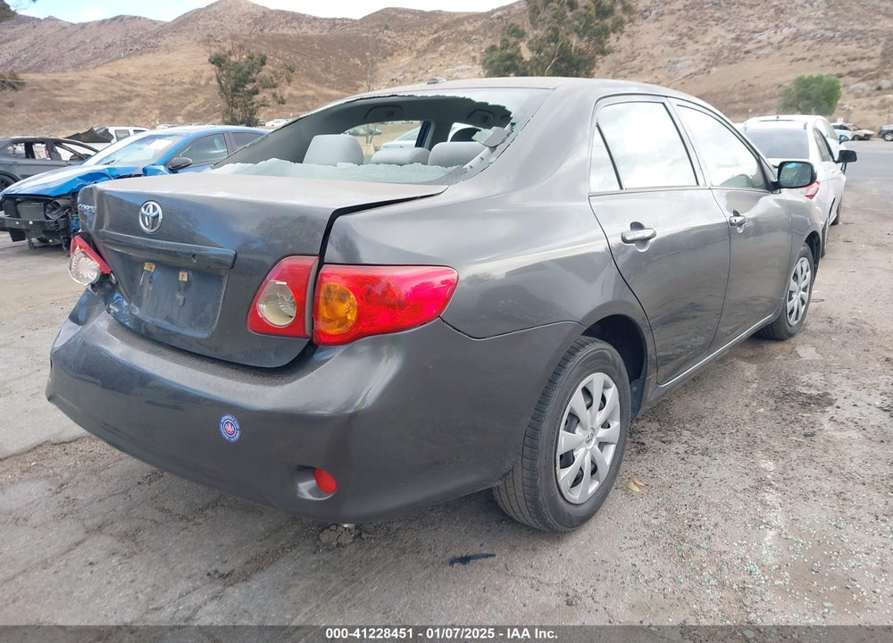 2009 TOYOTA COROLLA VIN: JTDBL40E299047137