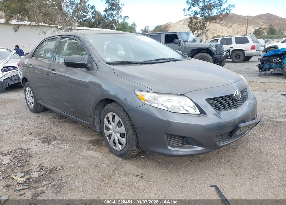2009 TOYOTA COROLLA VIN: JTDBL40E299047137