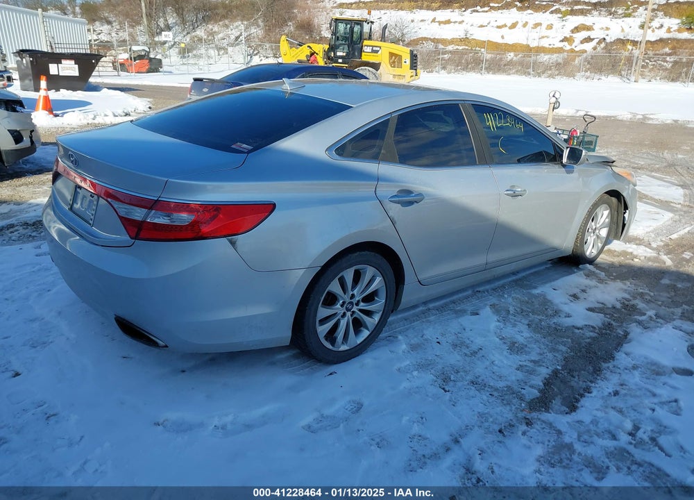 2013 HYUNDAI AZERA VIN: KMHFG4JG2DA255348