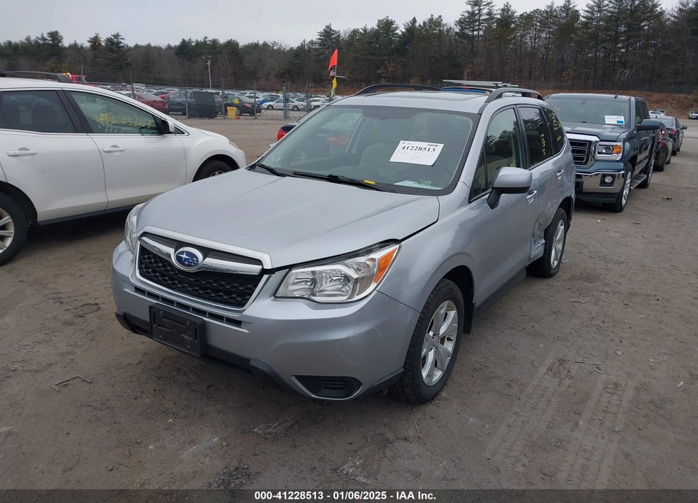 2015 SUBARU FORESTER 2.5I PREMIUM VIN: JF2SJADC6FH805125