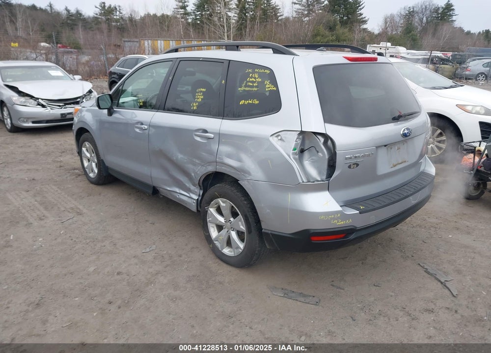 2015 SUBARU FORESTER 2.5I PREMIUM VIN: JF2SJADC6FH805125