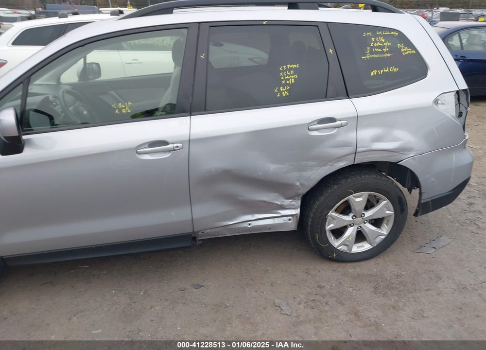 2015 SUBARU FORESTER 2.5I PREMIUM VIN: JF2SJADC6FH805125