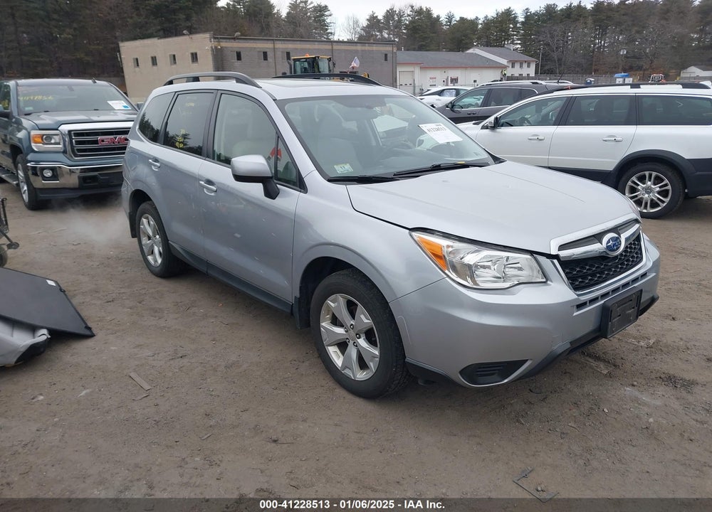 2015 SUBARU FORESTER 2.5I PREMIUM VIN: JF2SJADC6FH805125