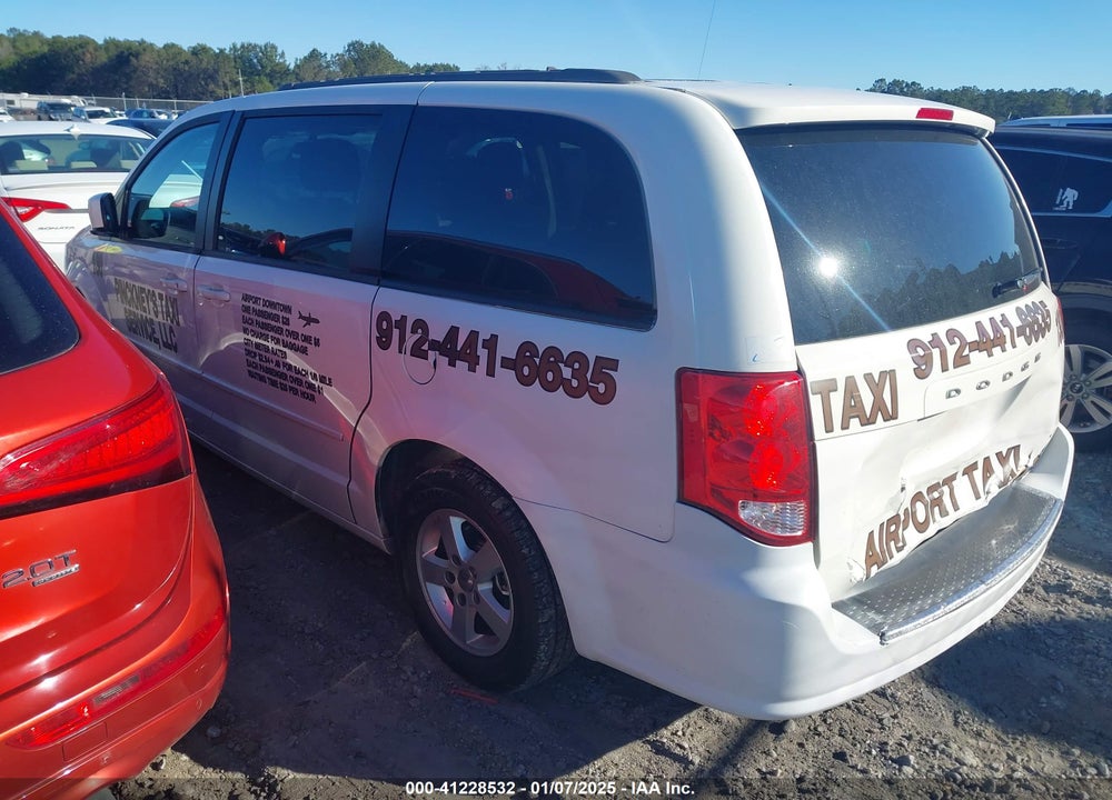 2012 DODGE GRAND CARAVAN SXT VIN: 2C4RDGCG3CR404353