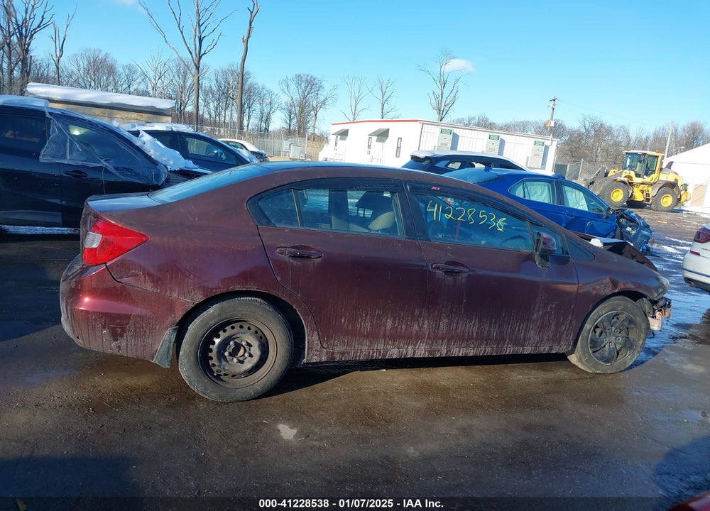 2012 HONDA CIVIC SDN LX VIN: 19XFB2F5XCE057949