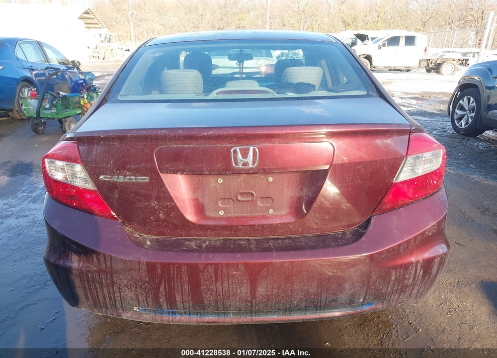 2012 HONDA CIVIC SDN LX VIN: 19XFB2F5XCE057949