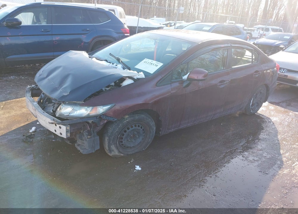 2012 HONDA CIVIC SDN LX VIN: 19XFB2F5XCE057949