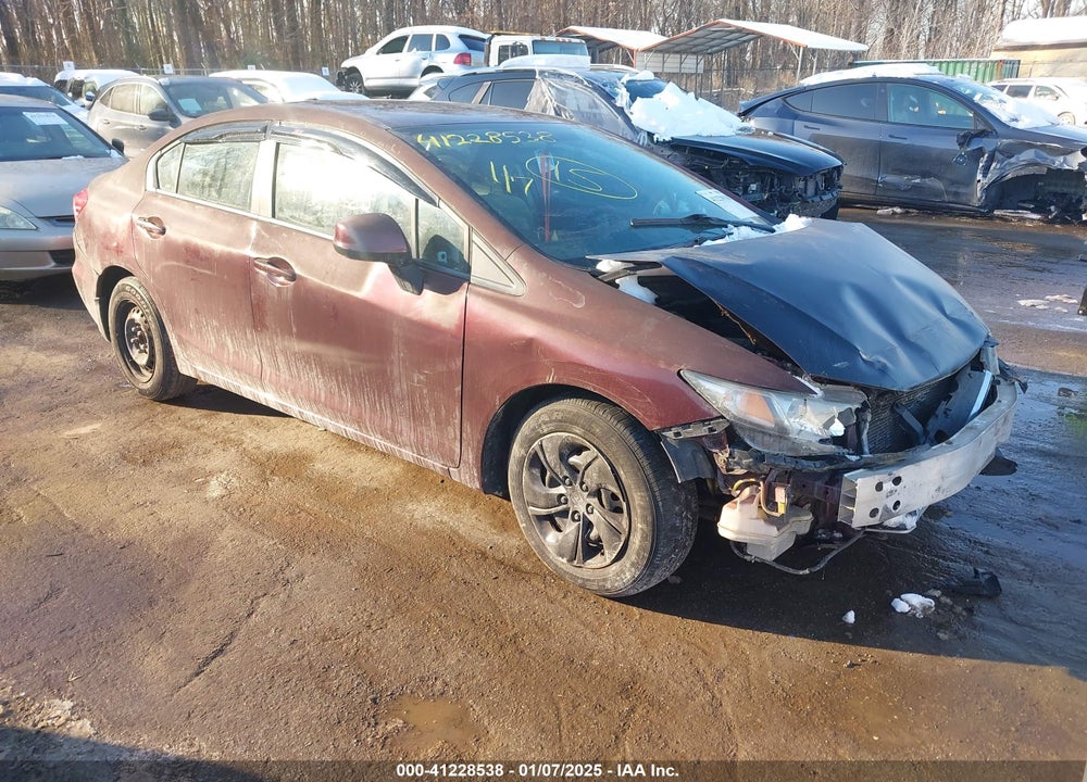 2012 HONDA CIVIC SDN LX VIN: 19XFB2F5XCE057949