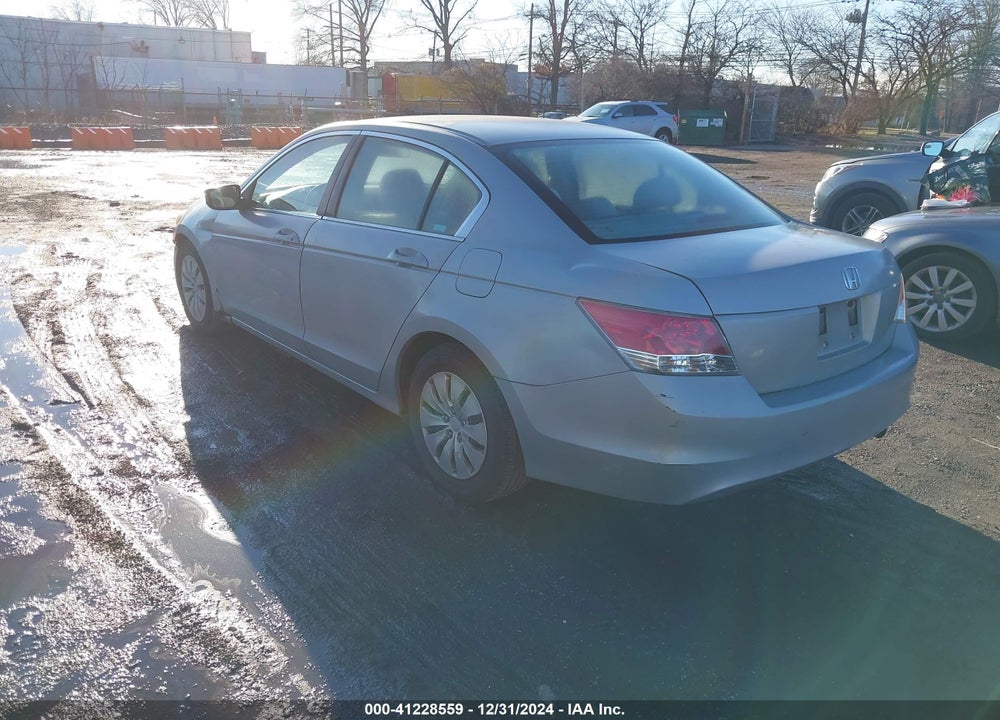 2008 HONDA ACCORD 2.4 LX VIN: 1HGCP263X8A113760