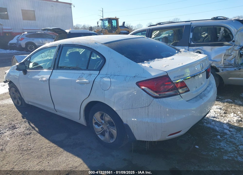 2013 HONDA CIVIC VIN: 2HGFB2F5XDH505226