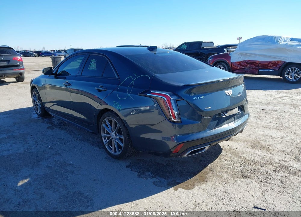 2020 CADILLAC CT4 VIN: 1G6DG5RK7L0126572