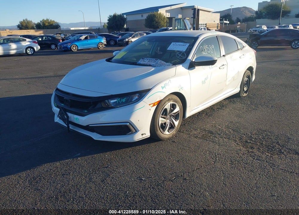 2020 HONDA CIVIC LX VIN: 19XFC2F69LE216711