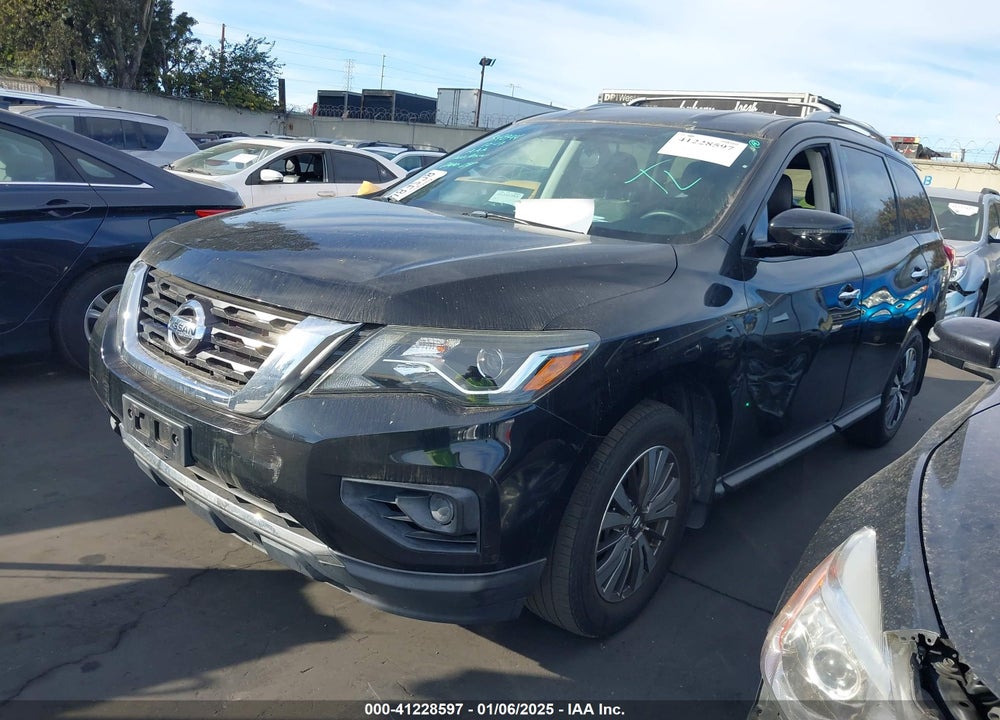 2017 NISSAN PATHFINDER S VIN: 5N1DR2MN5HC698216