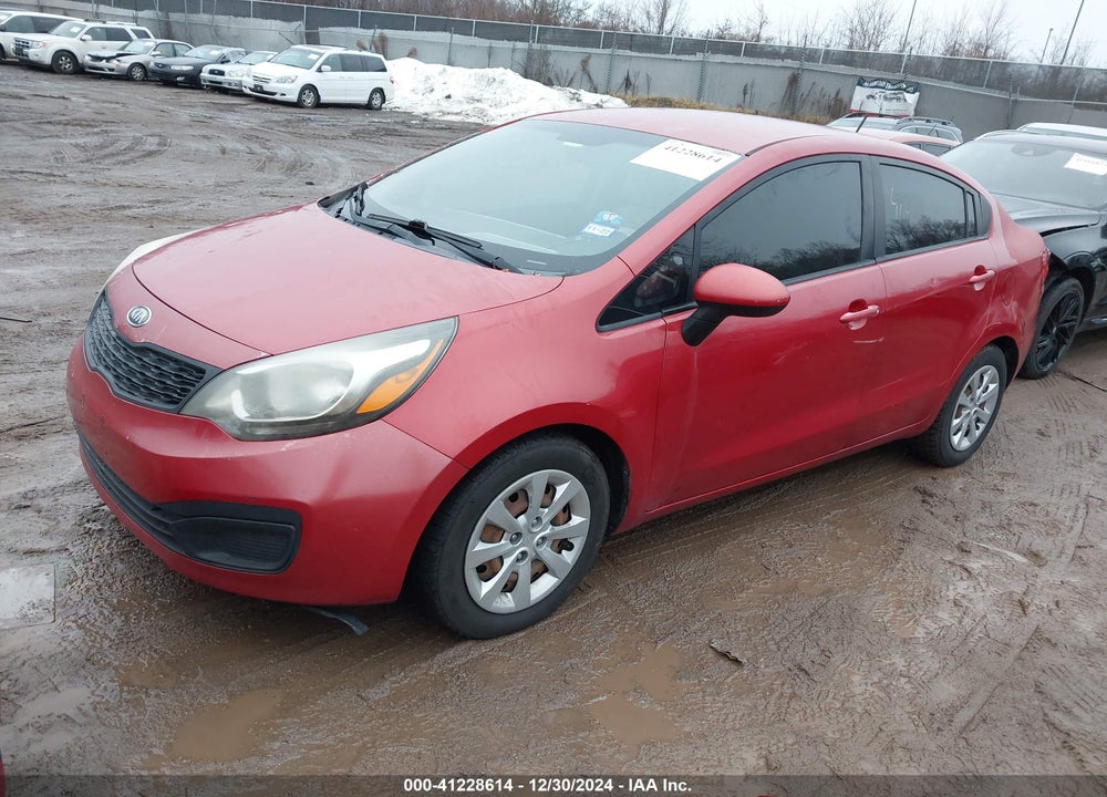 2012 KIA RIO VIN: KNADM4A39C6093475