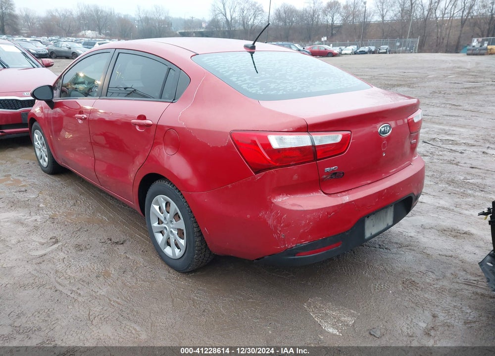 2012 KIA RIO VIN: KNADM4A39C6093475