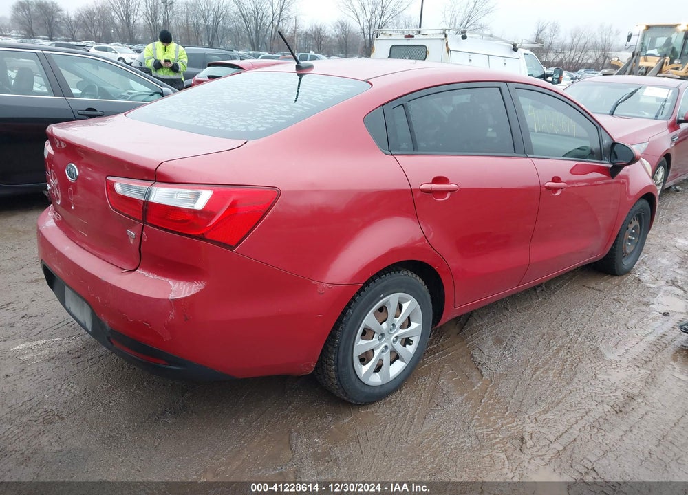 2012 KIA RIO VIN: KNADM4A39C6093475