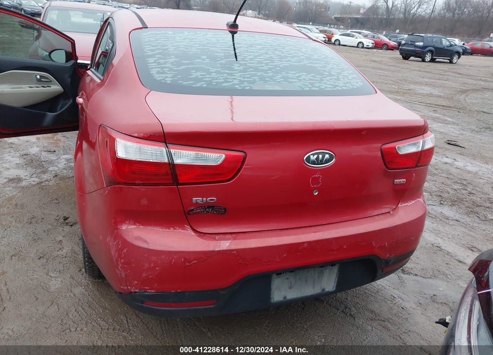 2012 KIA RIO VIN: KNADM4A39C6093475