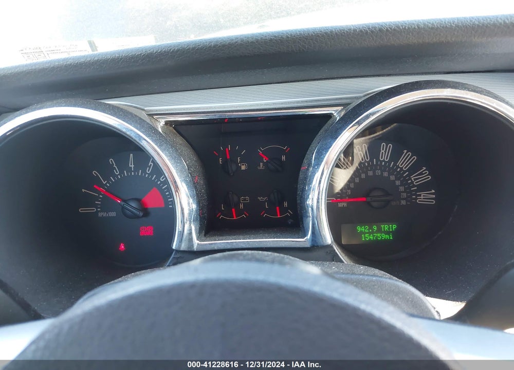 2007 FORD MUSTANG VIN: 1ZVFT82H975203935