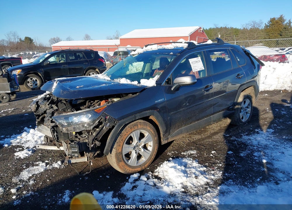 2019 TOYOTA RAV4 HYBRID LE VIN: JTMMWRFV2KD506948