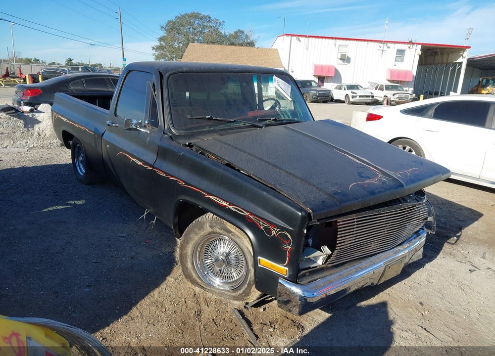 1984 GMC C1500 VIN: 1GTDC14H9EF712316