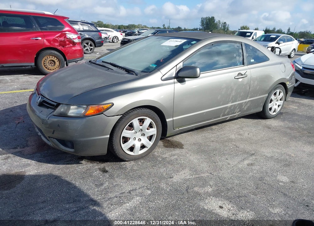 2006 HONDA CIVIC LX VIN: 2HGFG11636H554833