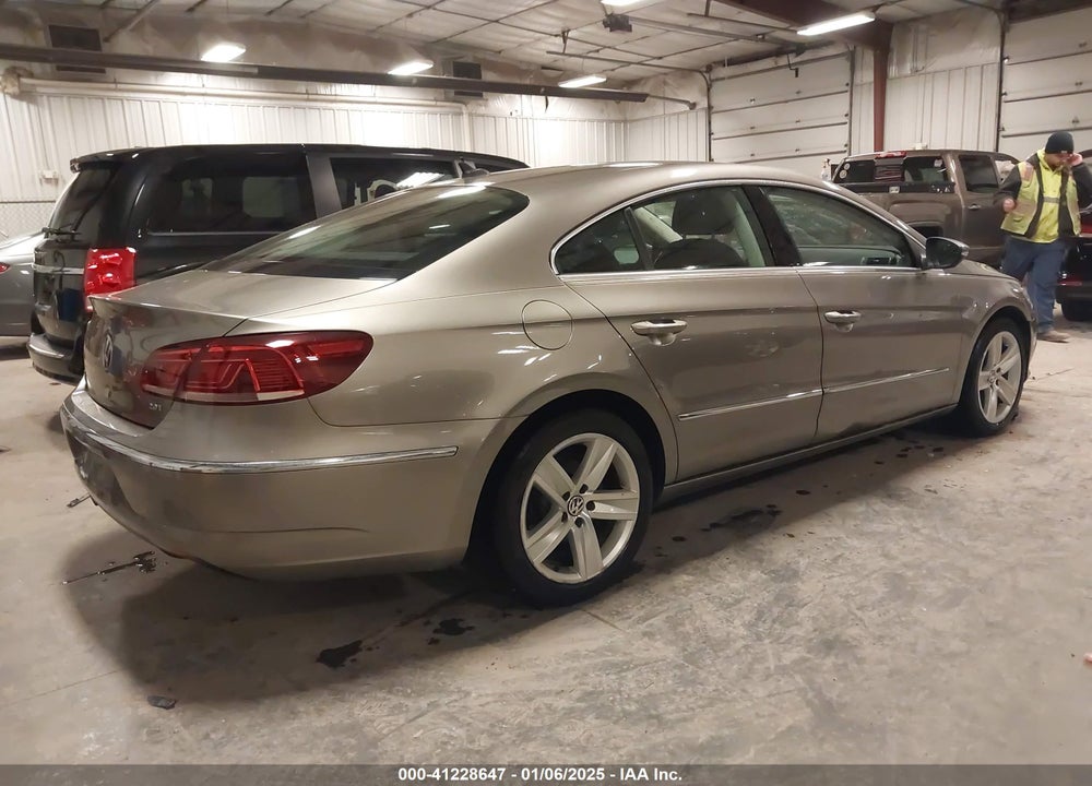 2013 VOLKSWAGEN CC VIN: WVWBP7AN3DE520306