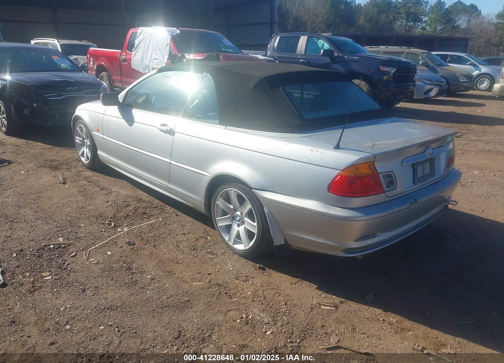 2001 BMW 325CI VIN: WBABS33441JY56722