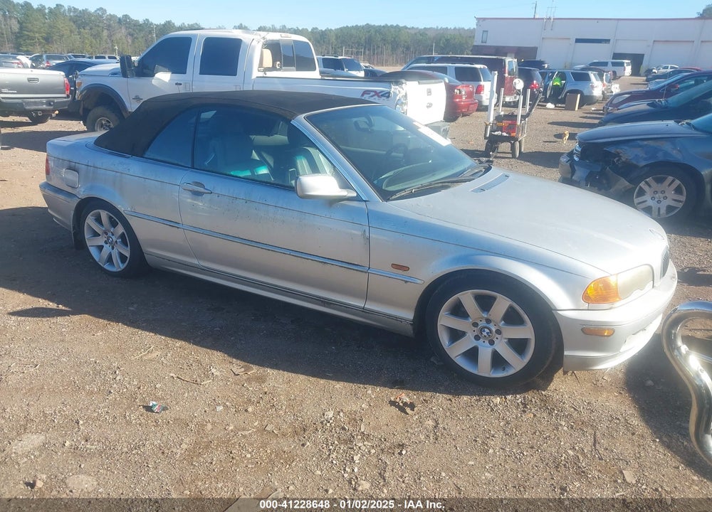 2001 BMW 325CI VIN: WBABS33441JY56722