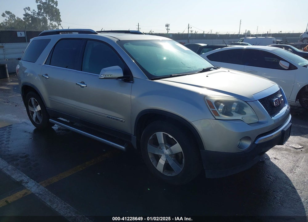 2008 GMC ACADIA SLT-2 VIN: 1GKER33778J292519
