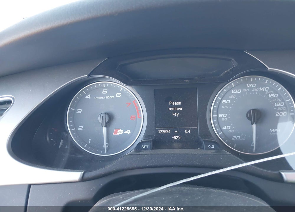 2011 AUDI S4 3.0 PREMIUM PLUS VIN: WAUKGAFL3BA076351