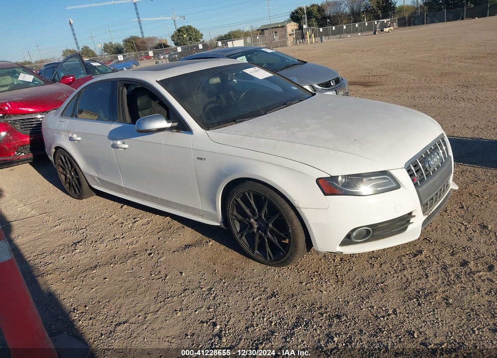 2011 AUDI S4 3.0 PREMIUM PLUS VIN: WAUKGAFL3BA076351