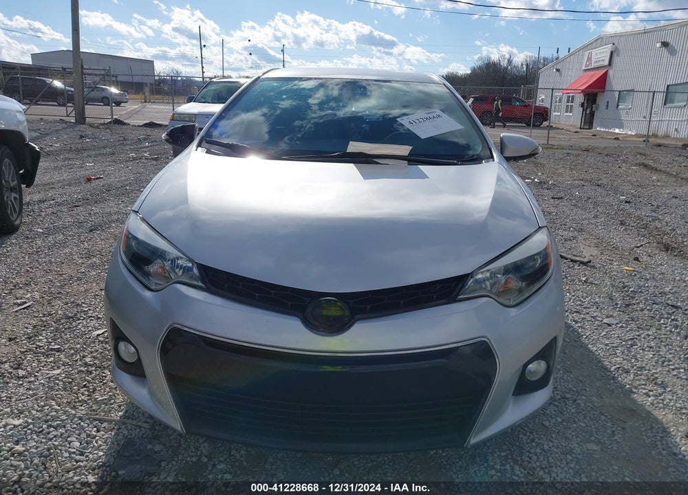 2016 TOYOTA COROLLA S VIN: 5YFBURHE9GP497681