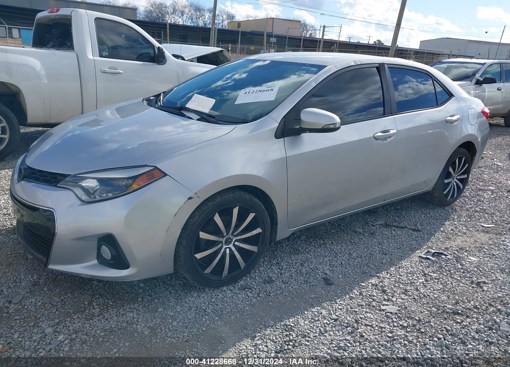 2016 TOYOTA COROLLA S VIN: 5YFBURHE9GP497681