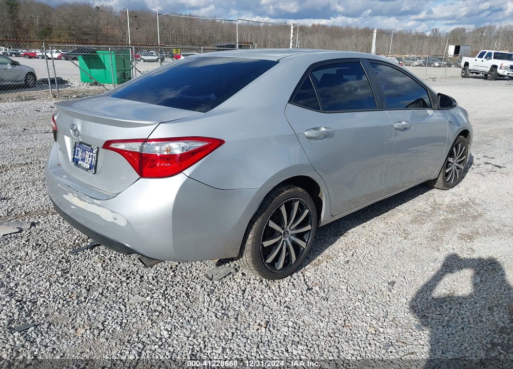 2016 TOYOTA COROLLA S VIN: 5YFBURHE9GP497681