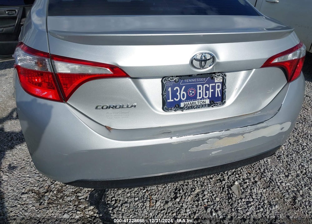 2016 TOYOTA COROLLA S VIN: 5YFBURHE9GP497681