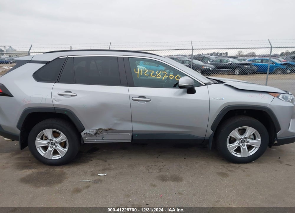 2020 TOYOTA RAV4 HYBRID XLE VIN: 2T3RWRFV6LW093409