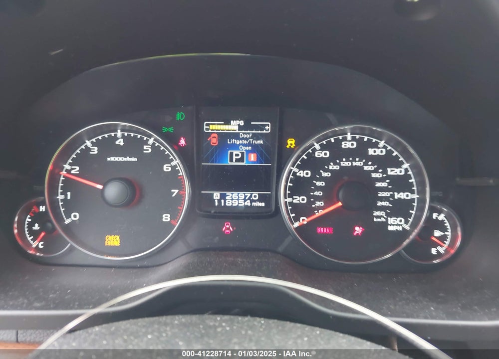 2014 SUBARU OUTBACK 3.6R LIMITED VIN: 4S4BRDLC6E2327537