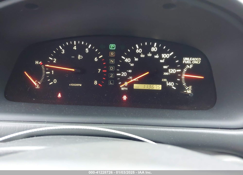 2001 LEXUS ES 300 VIN: JT8BF28G810309512