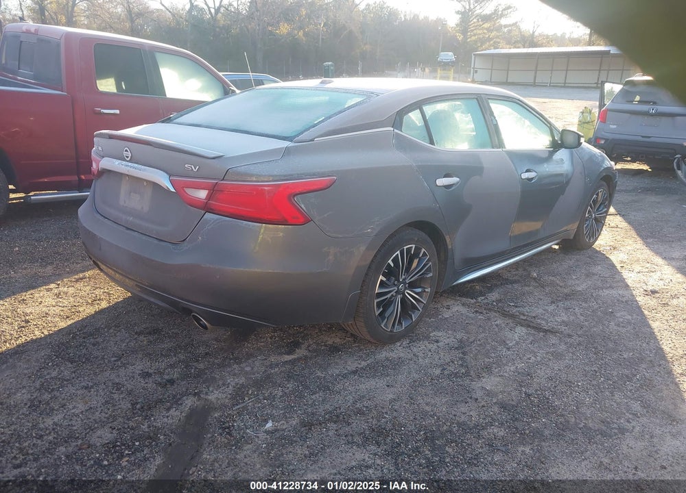 2017 NISSAN MAXIMA 3.5 SV VIN: 1N4AA6AP6HC398427