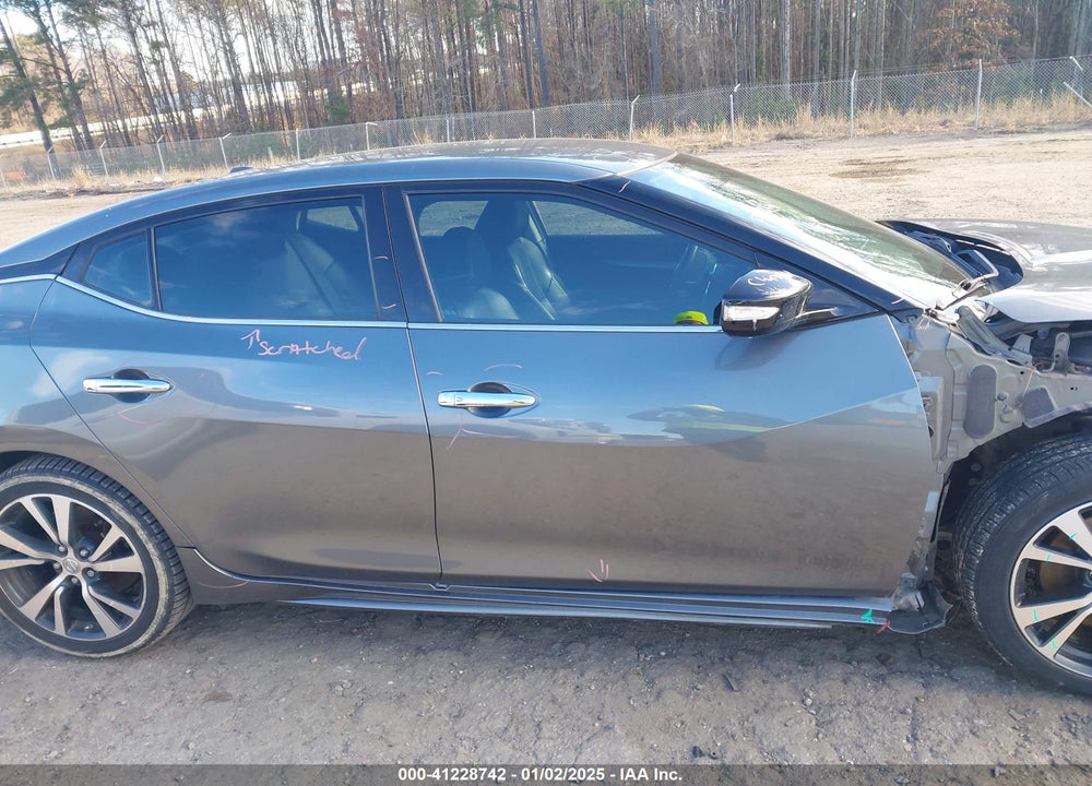 2018 NISSAN MAXIMA VIN: 1N4AA6AP2JC388922
