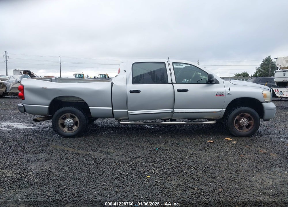 2008 DODGE RAM 2500 LARAMIE VIN: 3D7KS29A78G173389