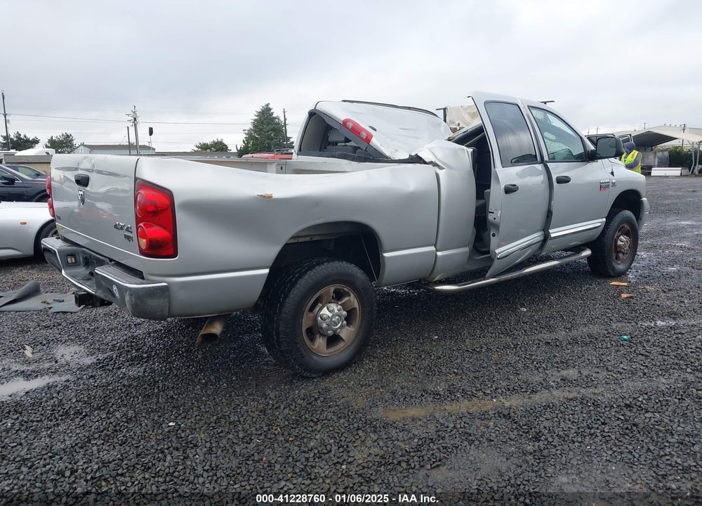 2008 DODGE RAM 2500 LARAMIE VIN: 3D7KS29A78G173389
