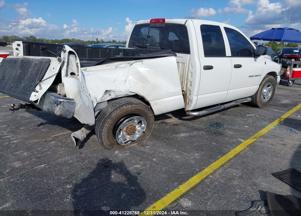 2004 DODGE RAM 2500 SLT/LARAMIE VIN: 3D7KA28C64G110705