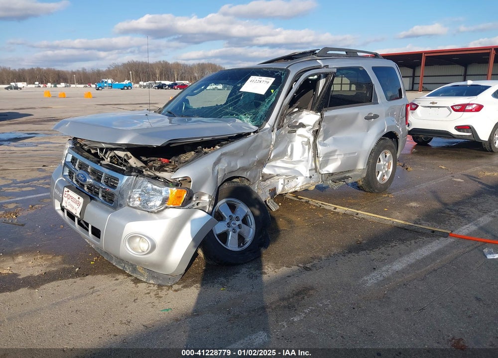 2012 FORD ESCAPE XLT VIN: 1FMCU0D76CKB51860
