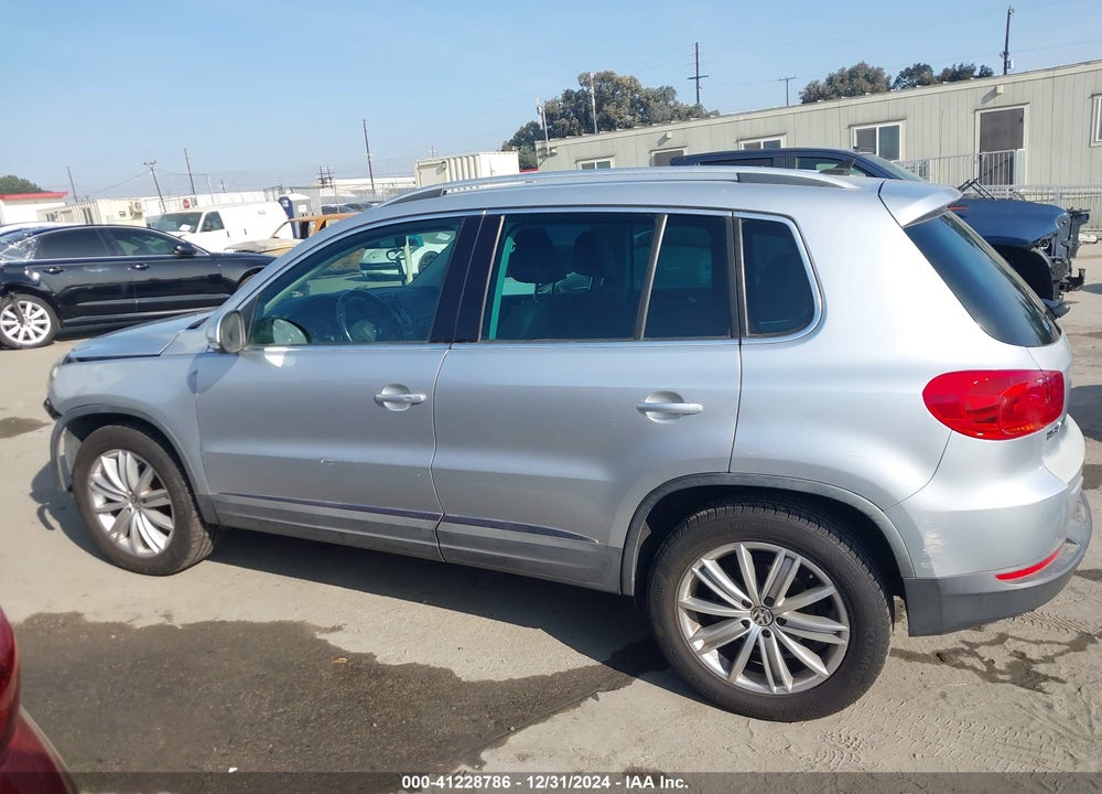 2014 VOLKSWAGEN TIGUAN SE VIN: WVGBV3AX7EW536614