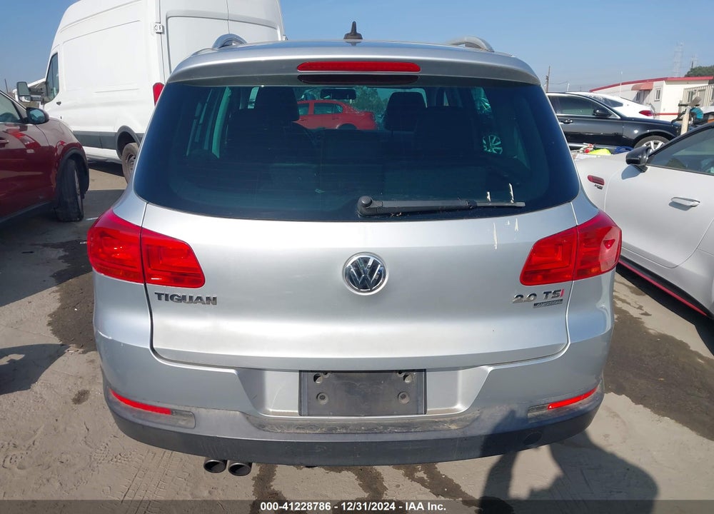 2014 VOLKSWAGEN TIGUAN SE VIN: WVGBV3AX7EW536614