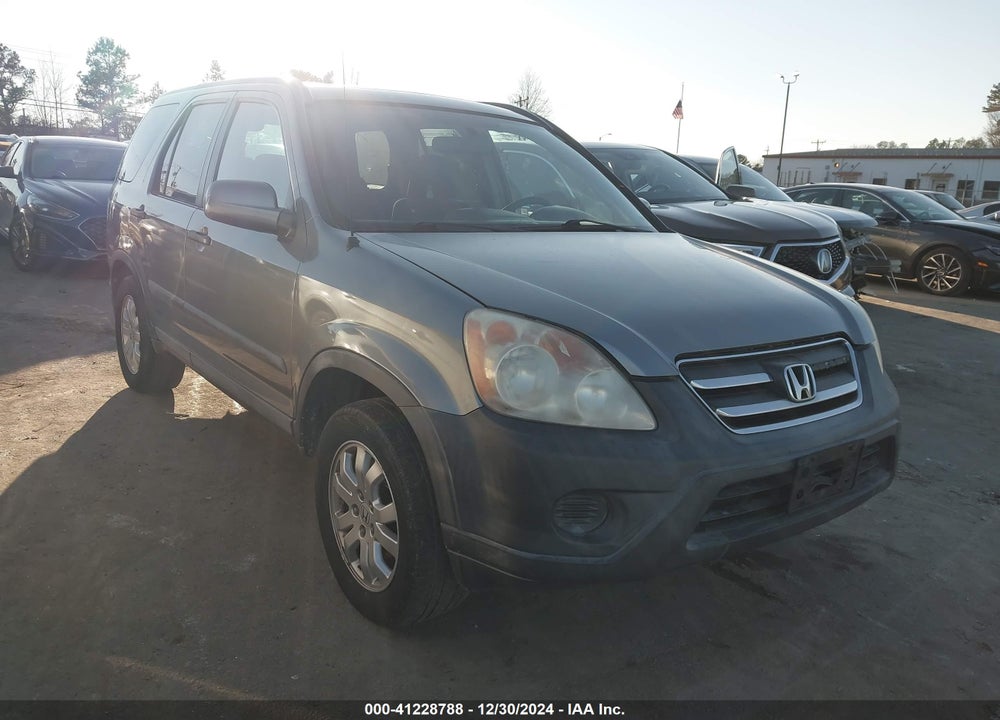 2006 HONDA CR-V EX VIN: SHSRD78886U442316