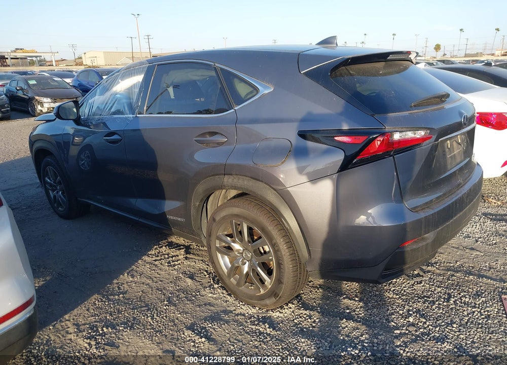 2016 LEXUS NX 300H VIN: JTJYWRBZ5G2011072
