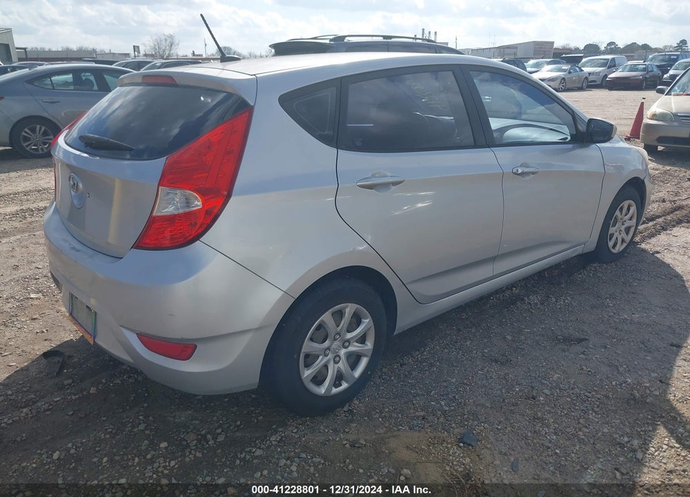 2012 HYUNDAI ACCENT GS VIN: KMHCT5AE2CU024871